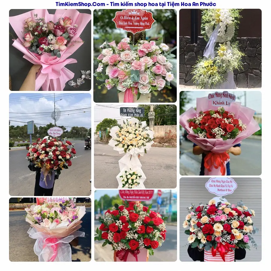 Tiệm Hoa Nhà Gạo - Tiệm Hoa Xã An Phước