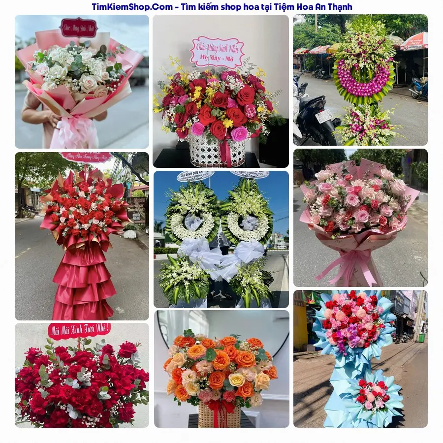 Tiệm Hoa Nhà Gạo - Tiệm Hoa Xã Bến Lức