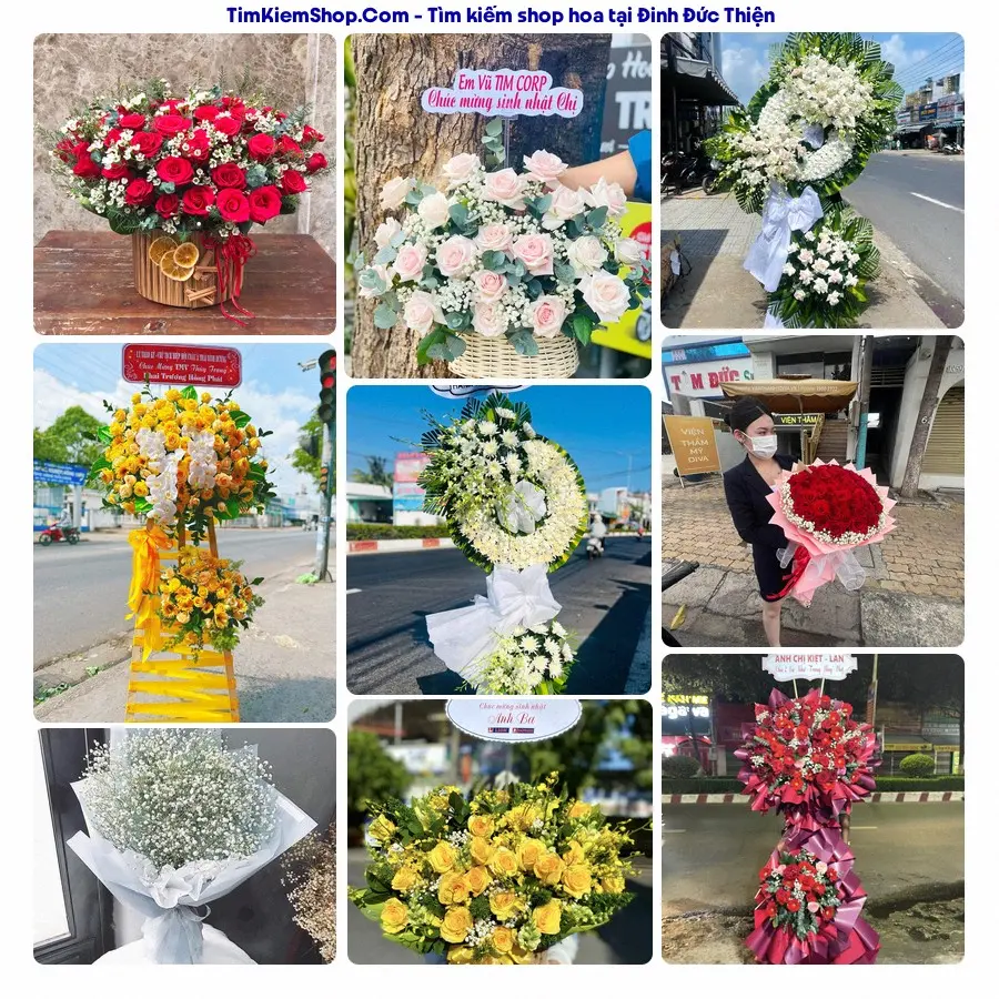 Tiệm Hoa Nhà Gạo - Tiệm Hoa Xã Bình Chánh