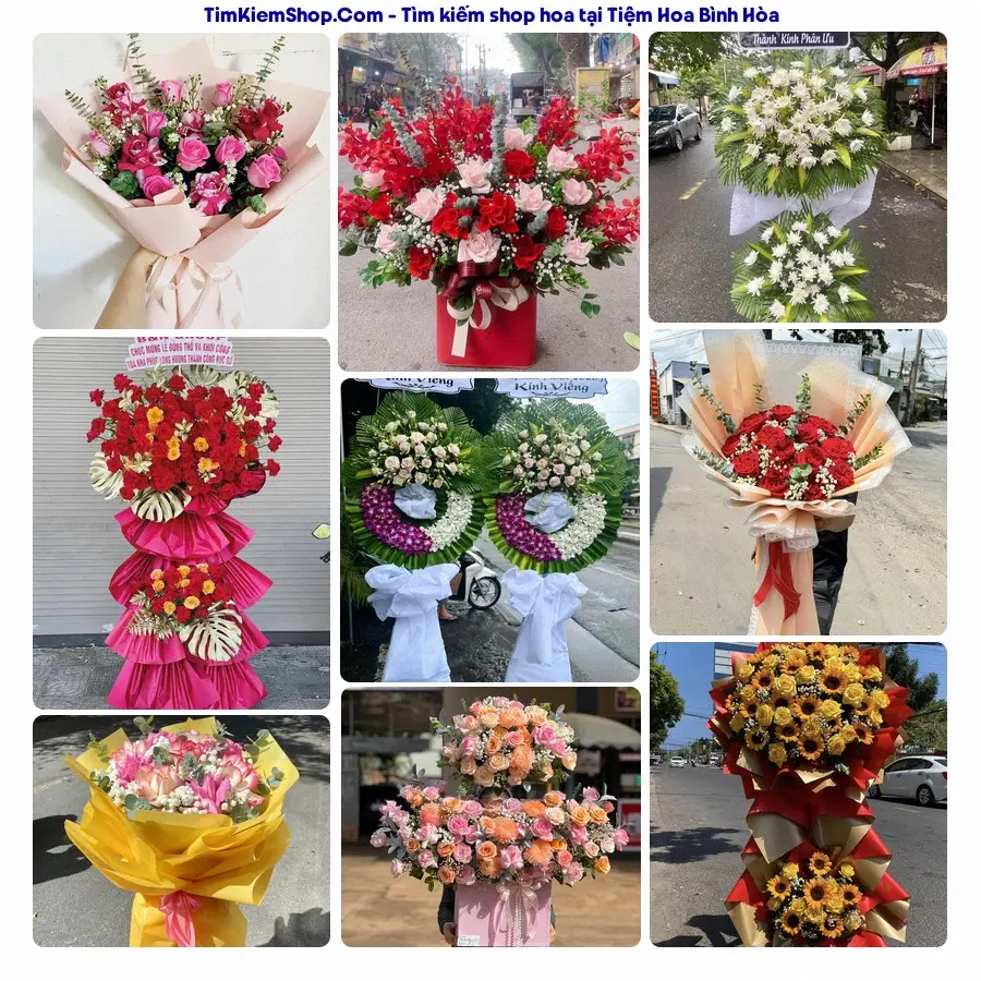 Tiệm Hoa Nhà Gạo - Tiệm Hoa Xã Bình Hòa