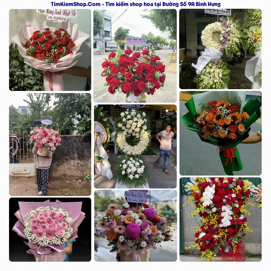 Tiệm Hoa Nhà Gạo - Tiệm Hoa Xã Bình Hưng
