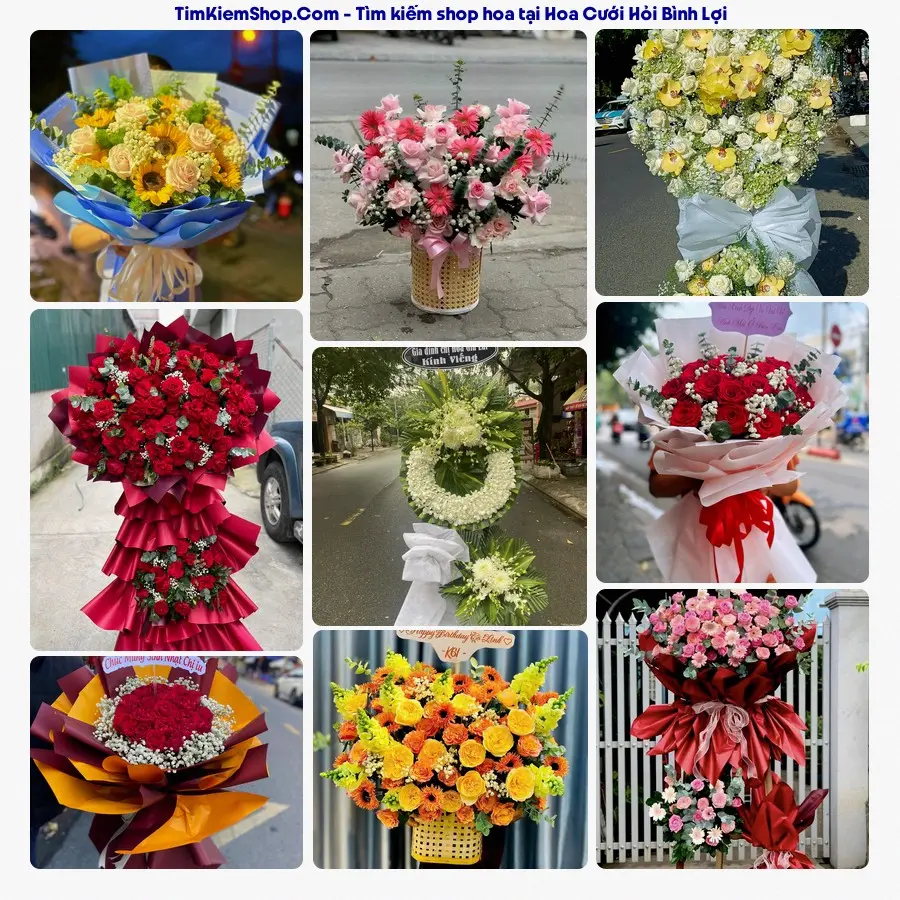 Tiệm Hoa Nhà Gạo - Tiệm Hoa Xã Bình Lợi