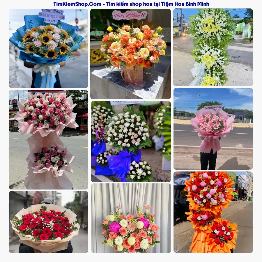 Tiệm Hoa Nhà Gạo - Tiệm Hoa Xã Bình Minh