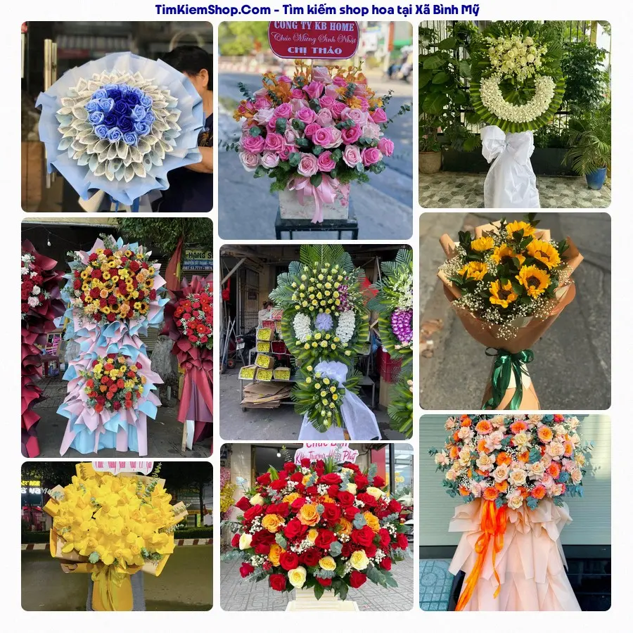 Tiệm Hoa Nhà Gạo - Tiệm Hoa Xã Bình Mỹ