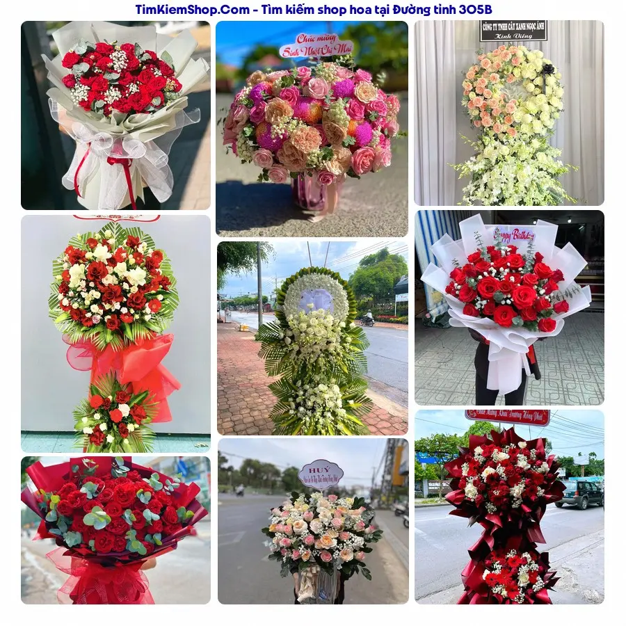 Tiệm Hoa Nhà Gạo - Tiệm Hoa Xã Bình Nguyên