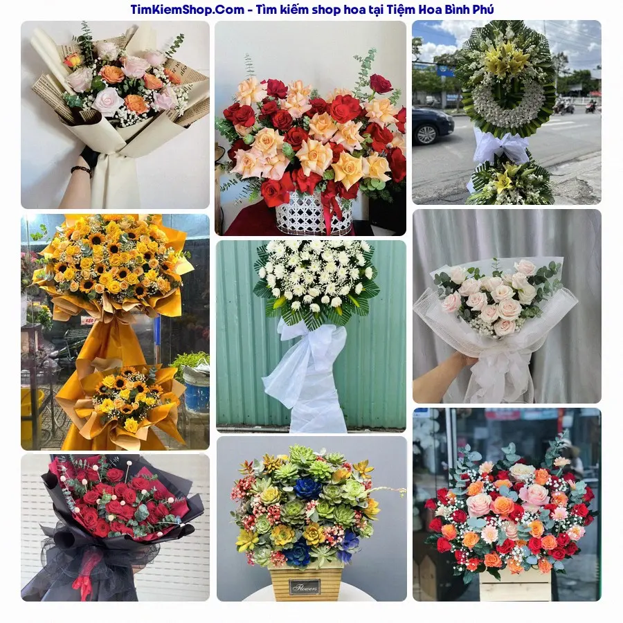 Tiệm Hoa Nhà Gạo - Tiệm Hoa Xã Bình Phú