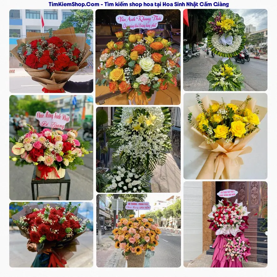 Tiệm Hoa Nhà Gạo - Tiệm Hoa Xã Cẩm Giàng