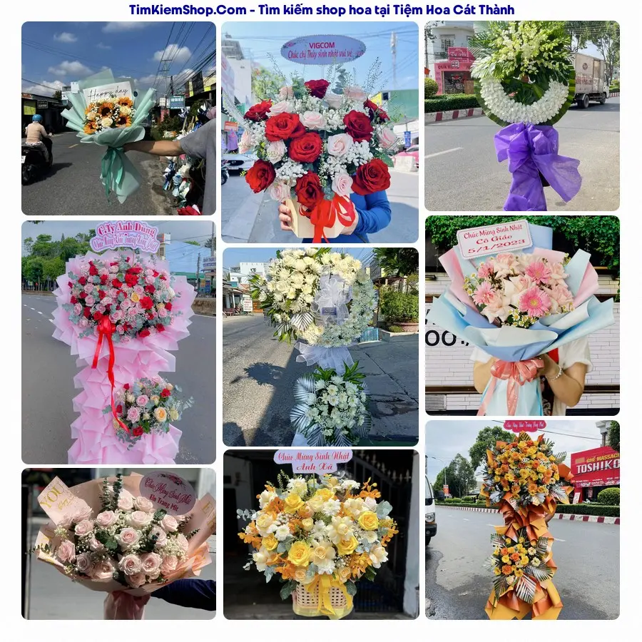 Tiệm Hoa Nhà Gạo - Tiệm Hoa Xã Cát Thành