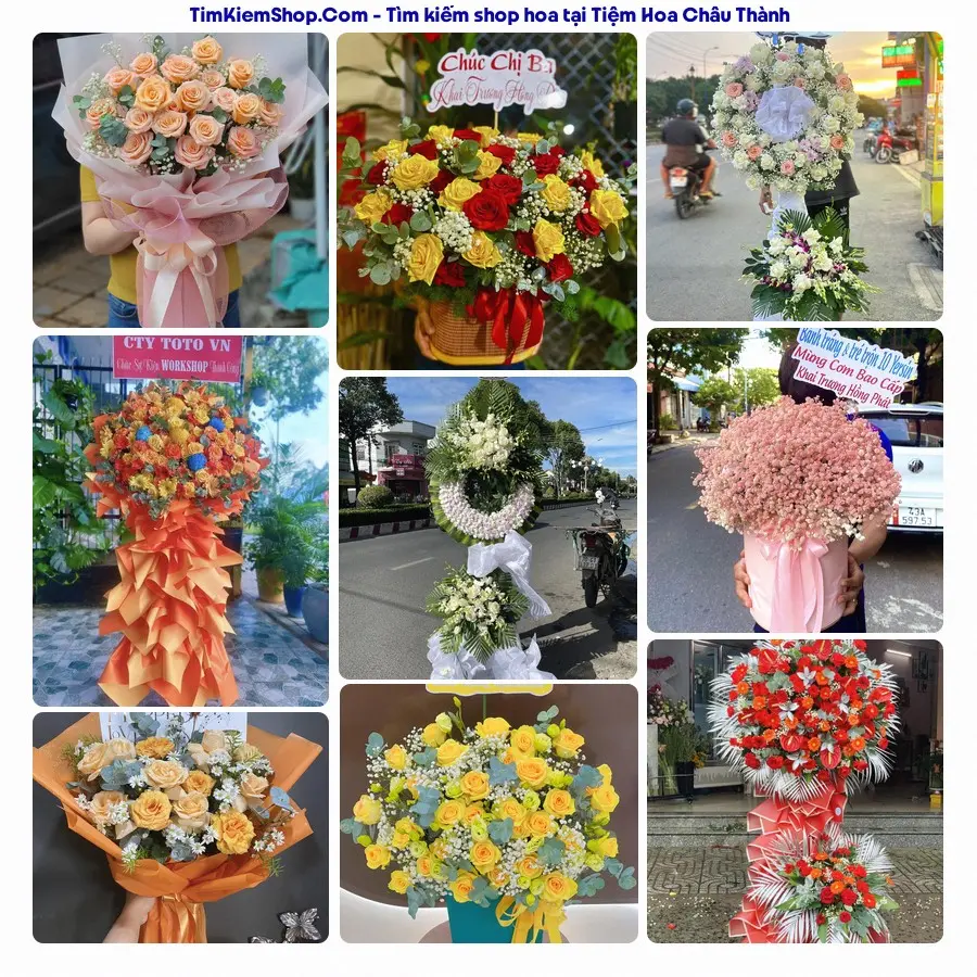 Tiệm Hoa Nhà Gạo - Tiệm Hoa Xã Châu Thành