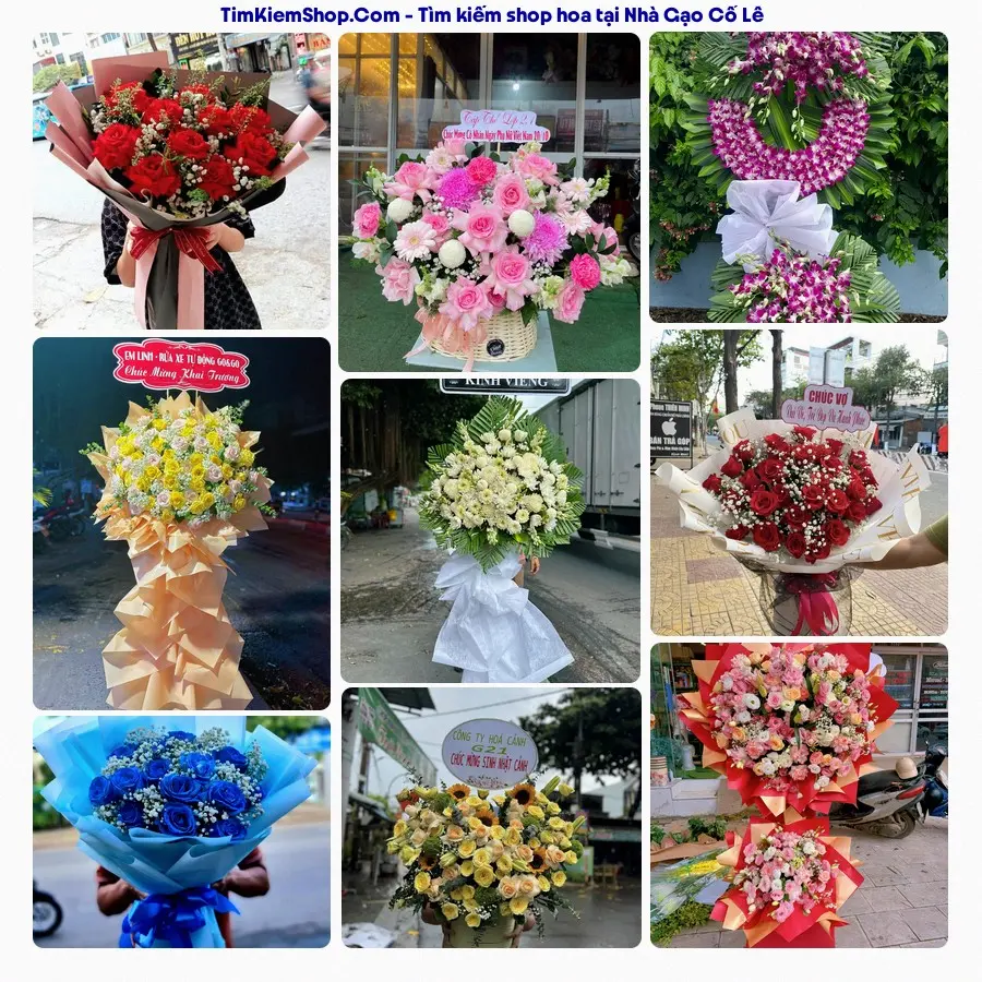 Tiệm Hoa Nhà Gạo - Tiệm Hoa Xã Cổ Lễ