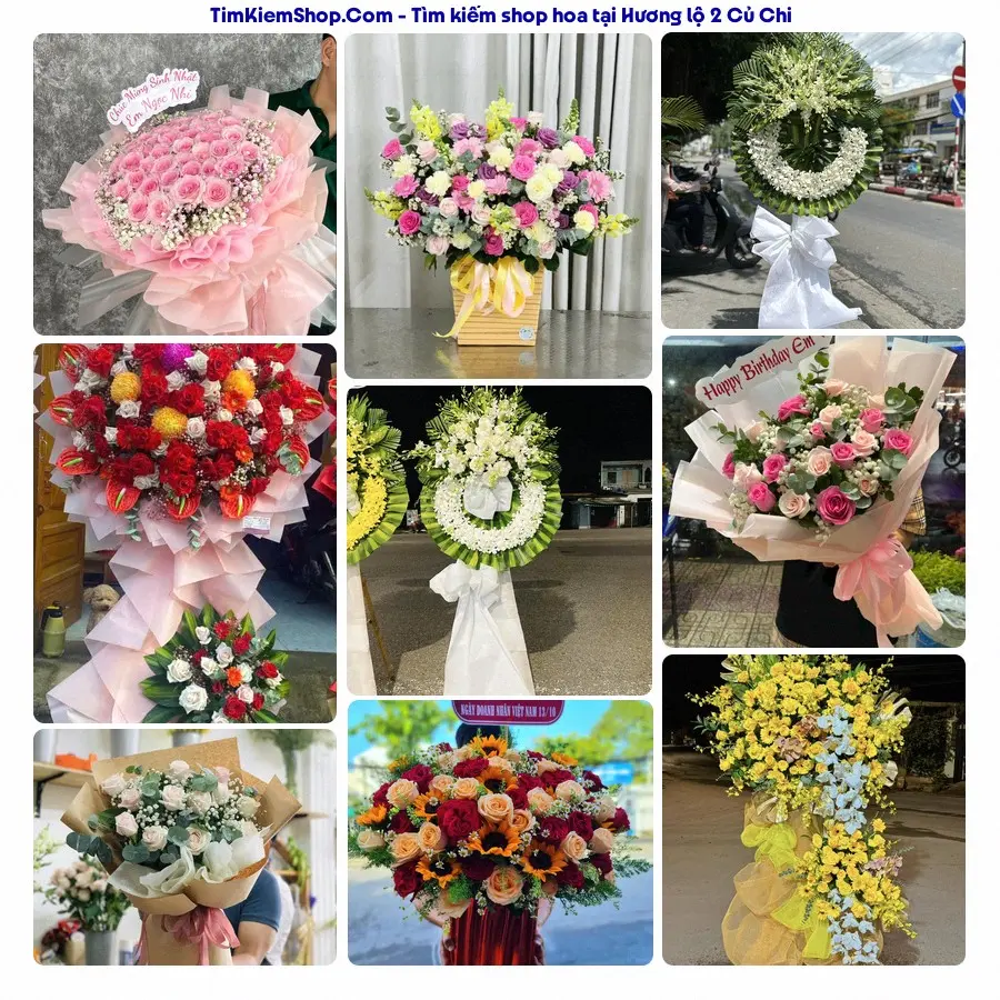 Tiệm Hoa Nhà Gạo - Tiệm Hoa Xã Củ Chi