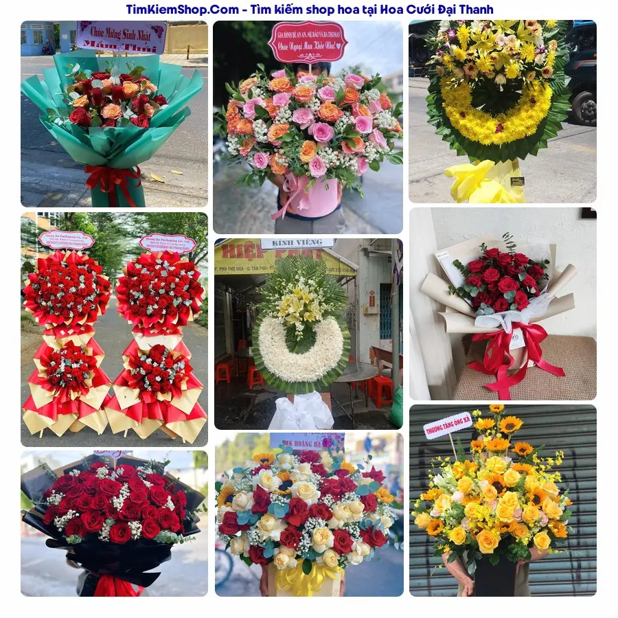 Tiệm Hoa Nhà Gạo - Tiệm Hoa Xã Đại Thanh
