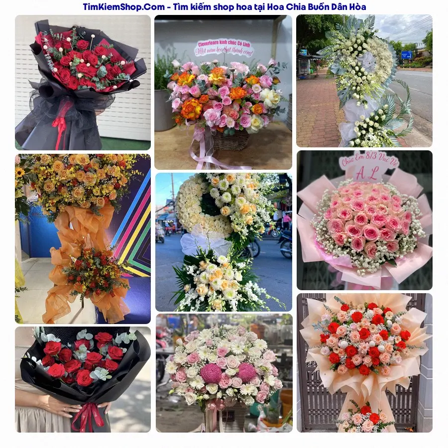 Tiệm Hoa Nhà Gạo - Tiệm Hoa Xã Dân Hòa