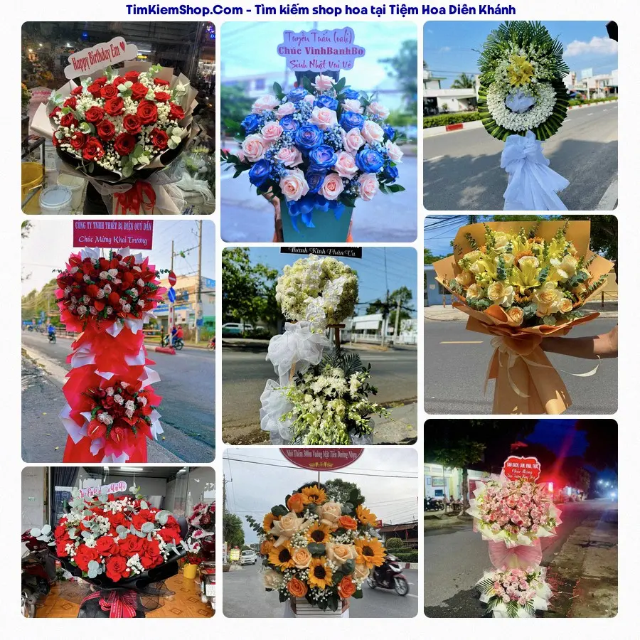 Tiệm Hoa Nhà Gạo - Tiệm Hoa Xã Diên Khánh