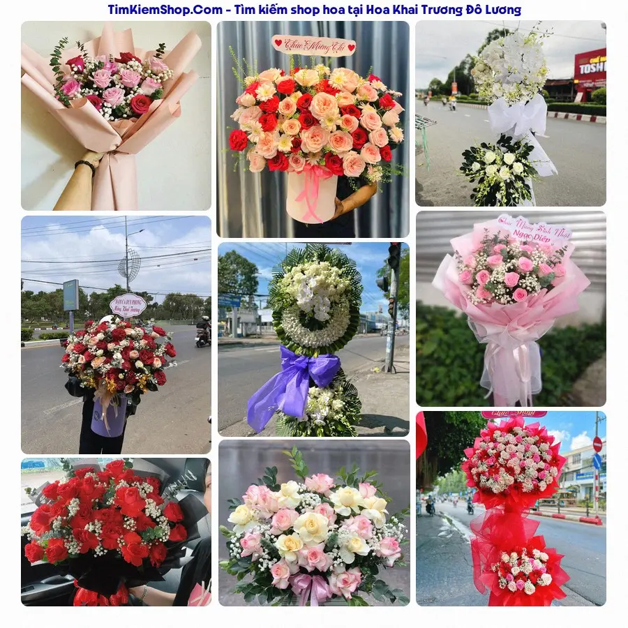 Tiệm Hoa Nhà Gạo - Tiệm Hoa Xã Đô Lương