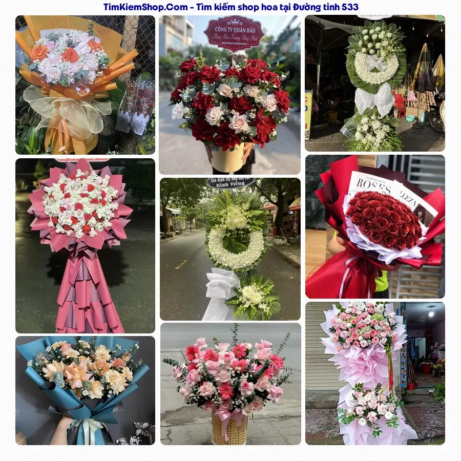 Tiệm Hoa Nhà Gạo - Tiệm Hoa Xã Đông Thành