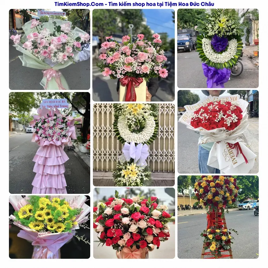Tiệm Hoa Nhà Gạo - Tiệm Hoa Xã Đức Châu