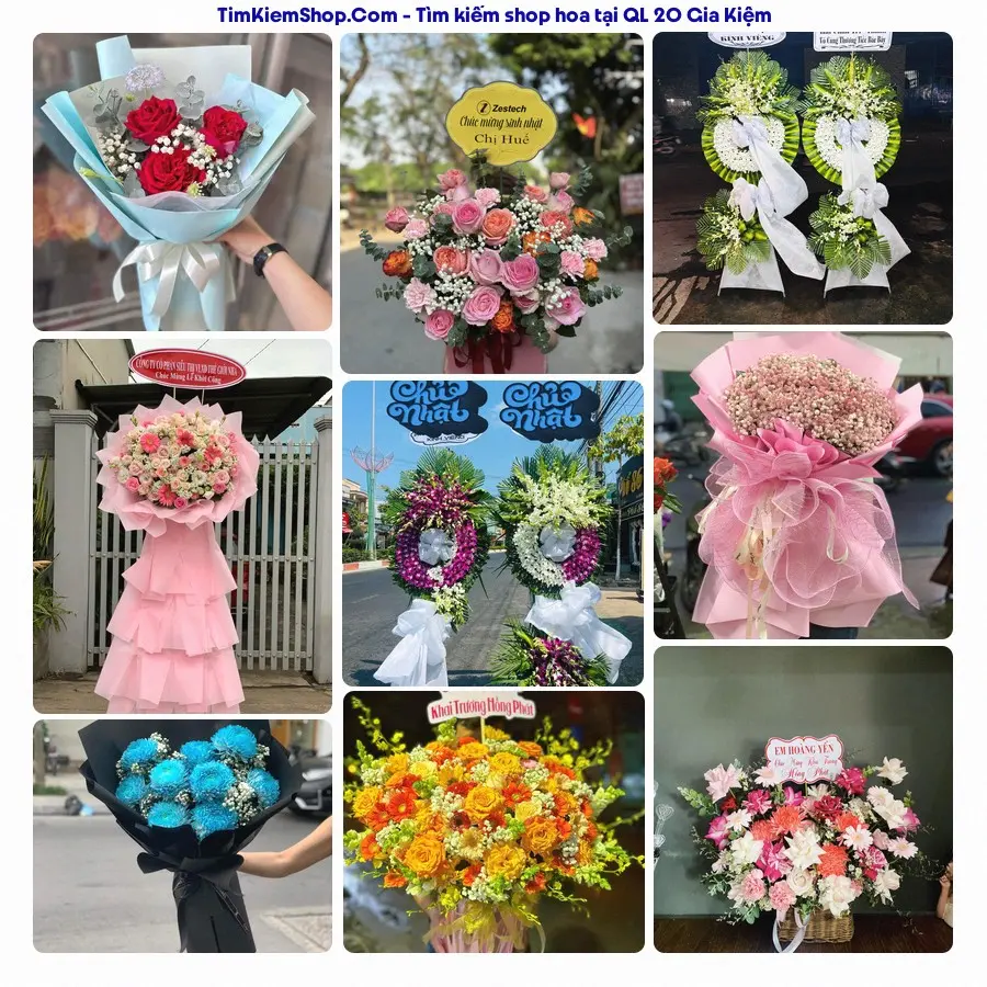 Tiệm Hoa Nhà Gạo - Tiệm Hoa Xã Gia Kiệm