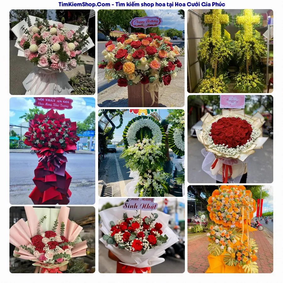 Tiệm Hoa Nhà Gạo - Tiệm Hoa Xã Gia Phúc