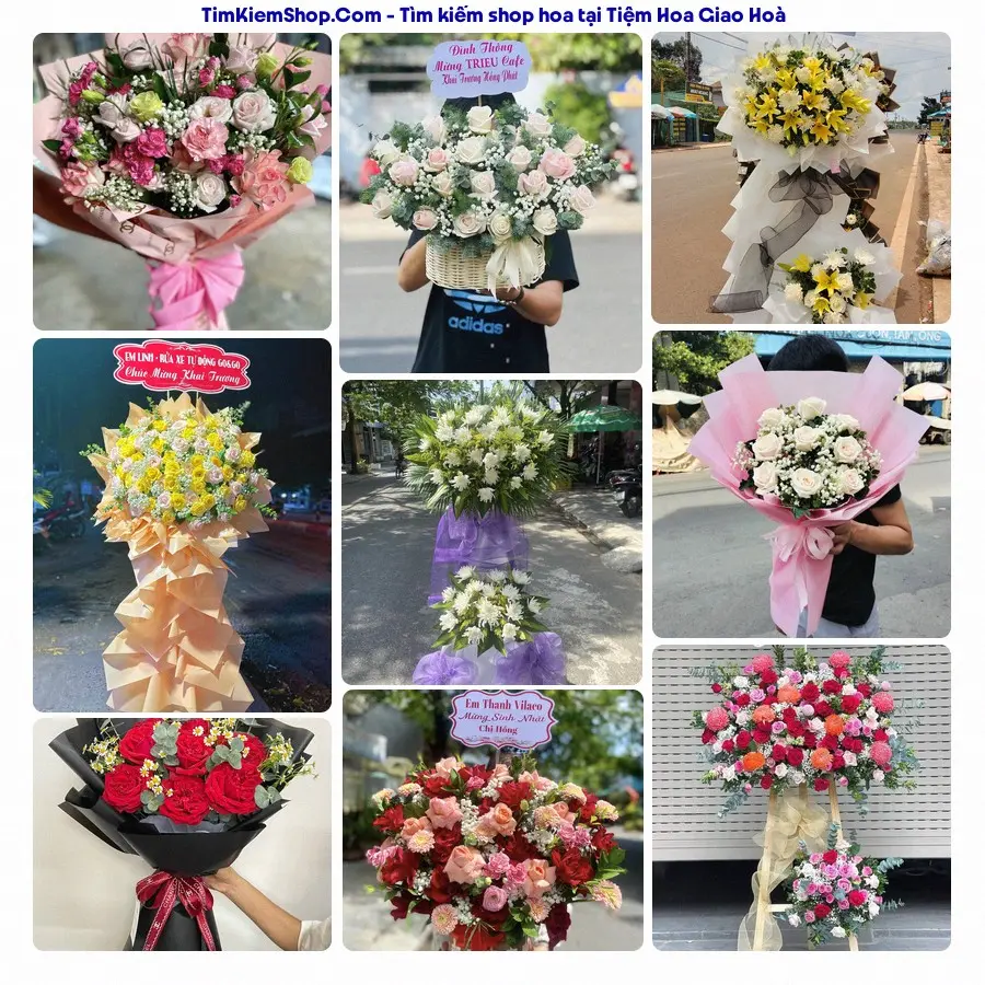 Tiệm Hoa Nhà Gạo - Tiệm Hoa Xã Giao Hoà
