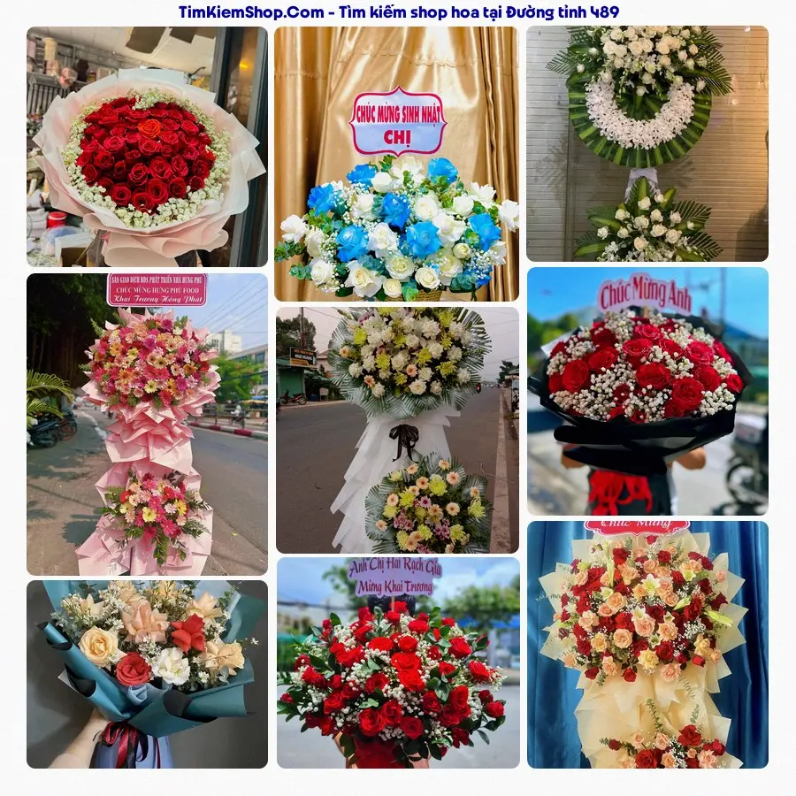 Tiệm Hoa Nhà Gạo - Tiệm Hoa Xã Giao Thuỷ