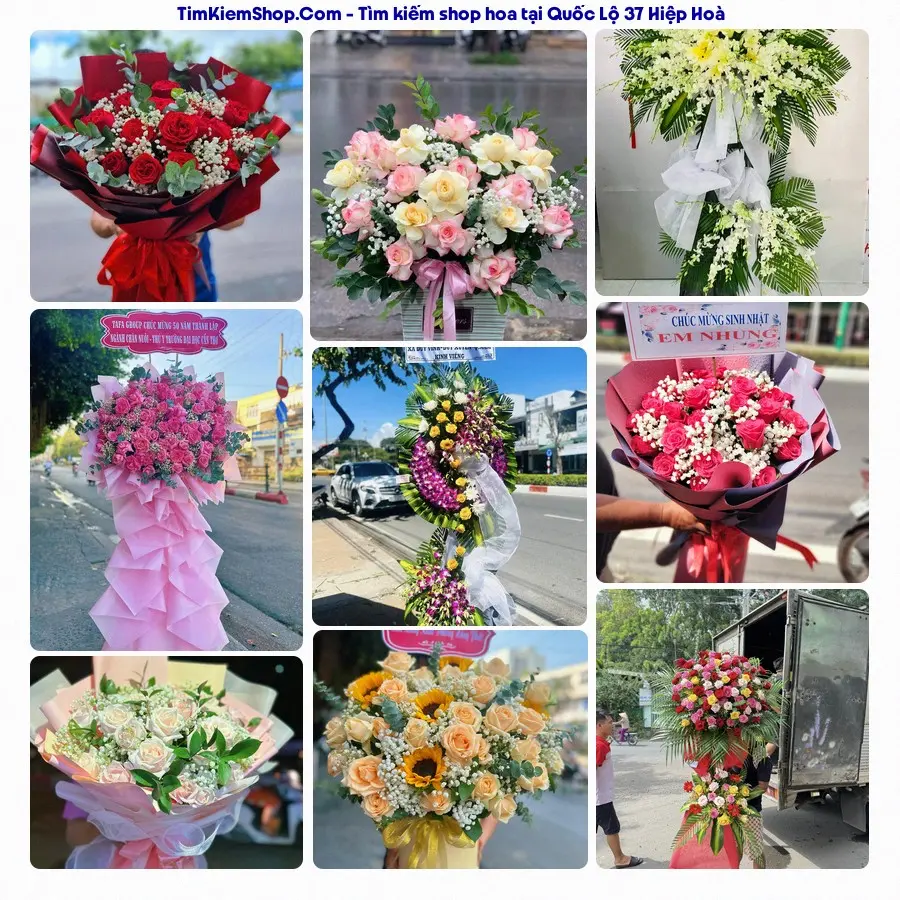 Tiệm Hoa Nhà Gạo - Tiệm Hoa Xã Hiệp Hoà