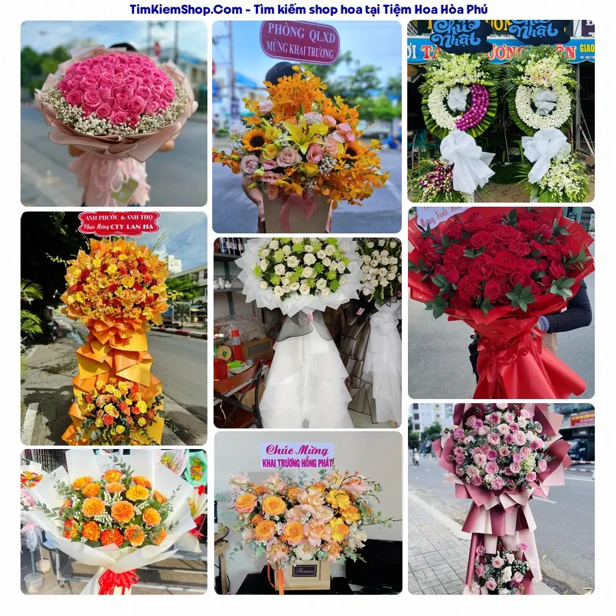 Tiệm Hoa Nhà Gạo - Tiệm Hoa Xã Hòa Phú
