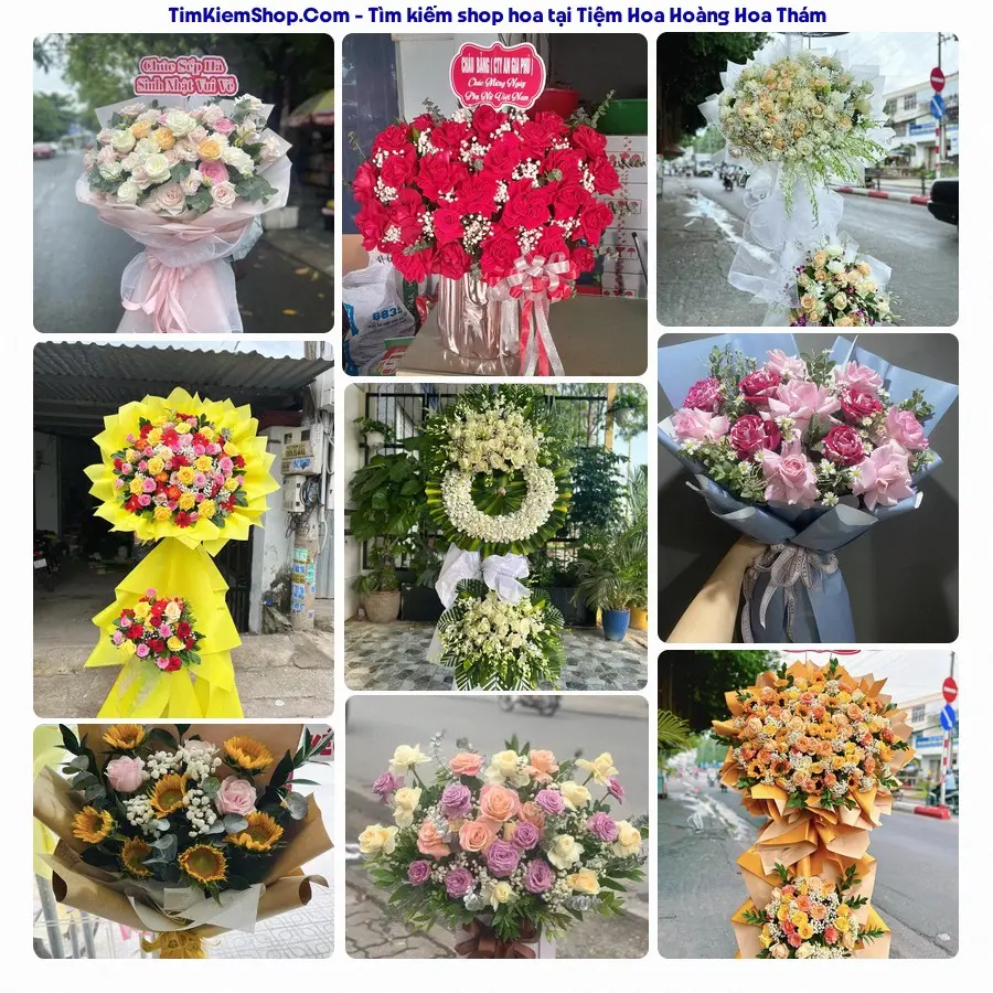 Tiệm Hoa Nhà Gạo - Tiệm Hoa Xã Hoàng Hoa Thám