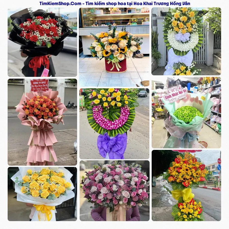 Tiệm Hoa Nhà Gạo - Tiệm Hoa Xã Hồng Vân