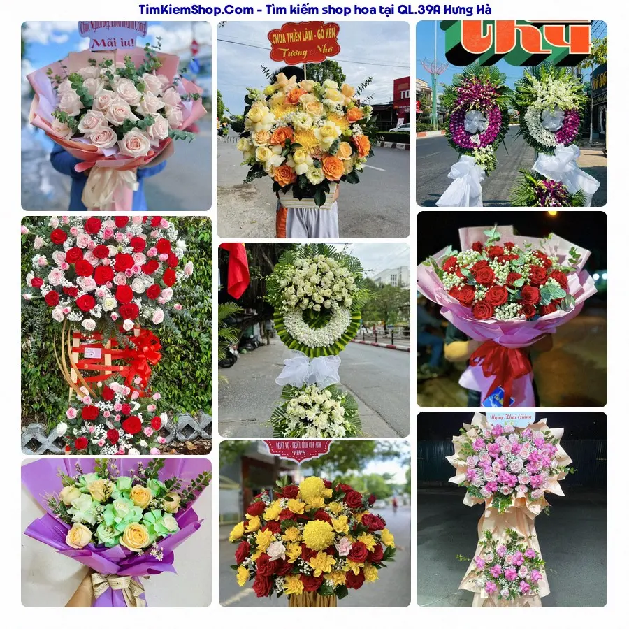 Tiệm Hoa Nhà Gạo - Tiệm Hoa Xã Hưng Hà
