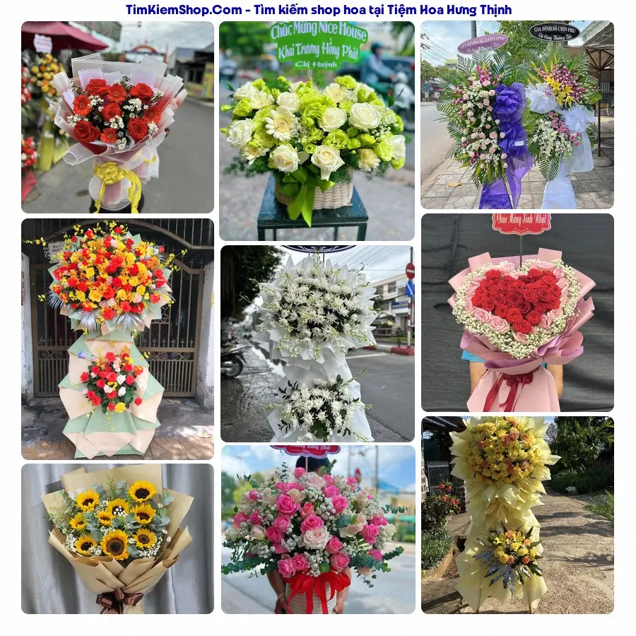 Tiệm Hoa Nhà Gạo - Tiệm Hoa Xã Hưng Thịnh