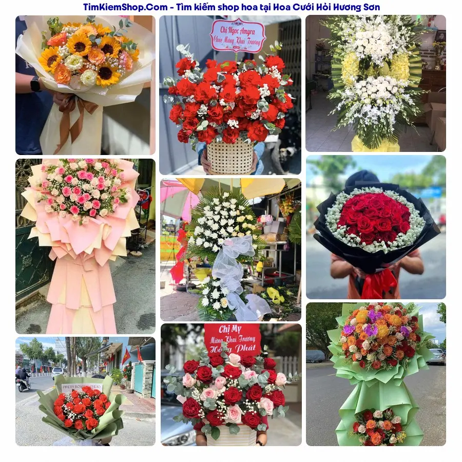 Tiệm Hoa Nhà Gạo - Tiệm Hoa Xã Hương Sơn