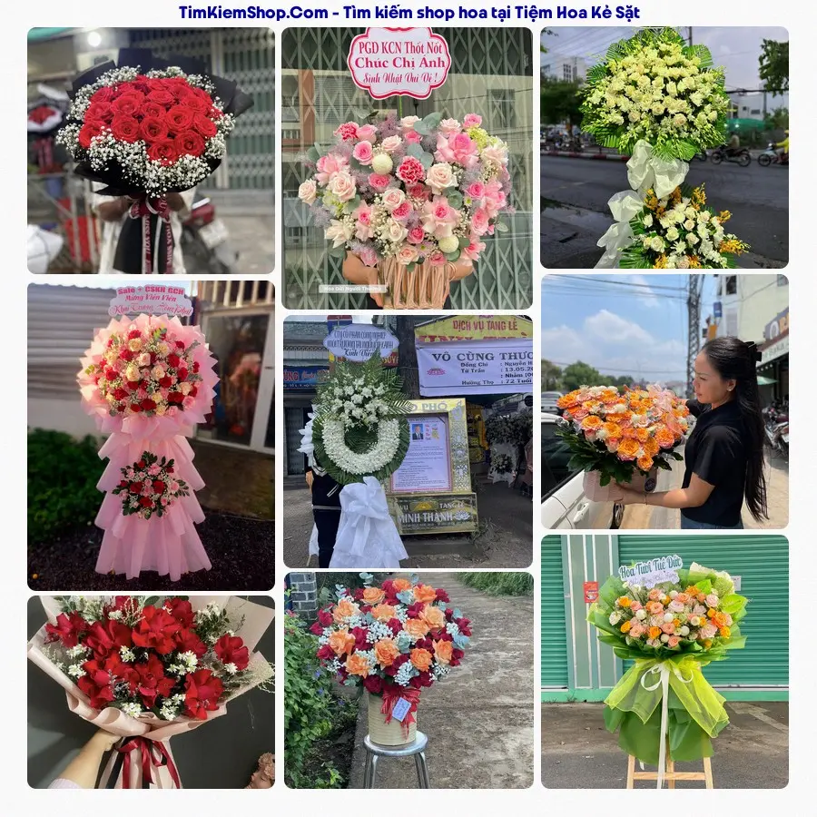 Tiệm Hoa Nhà Gạo - Tiệm Hoa Xã Kẻ Sặt