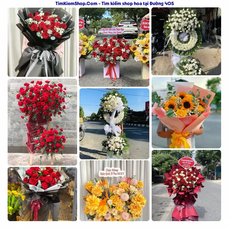 Tiệm Hoa Nhà Gạo - Tiệm Hoa Xã Kiến Thụy
