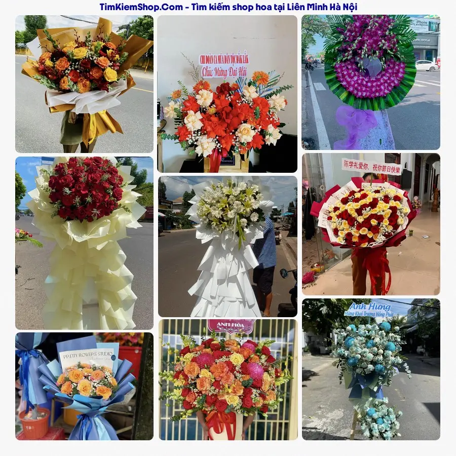 Tiệm Hoa Nhà Gạo - Tiệm Hoa Xã Liên Minh