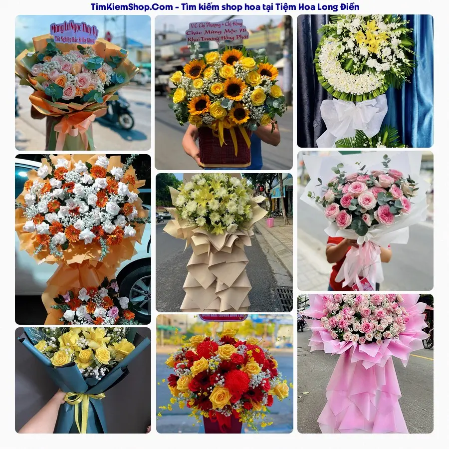 Tiệm Hoa Nhà Gạo - Tiệm Hoa Xã Long Điền
