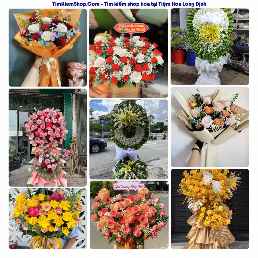 Tiệm Hoa Nhà Gạo - Tiệm Hoa Xã Long Định