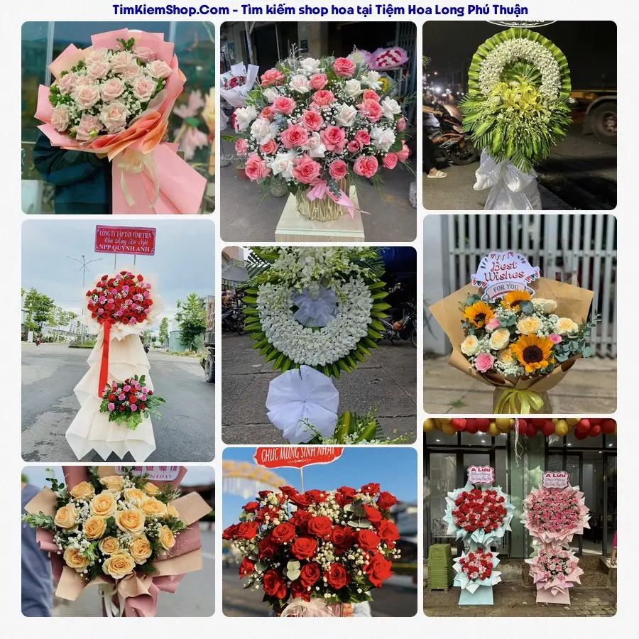 Tiệm Hoa Nhà Gạo - Tiệm Hoa Xã Long Phú Thuận