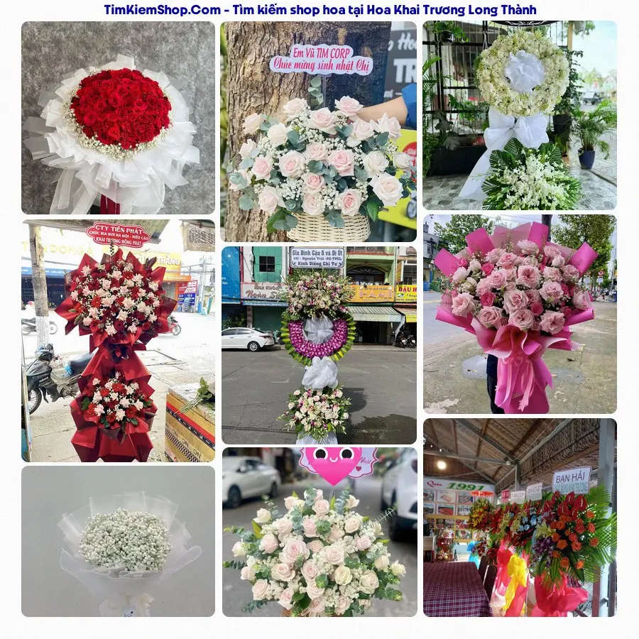 Tiệm Hoa Nhà Gạo - Tiệm Hoa Xã Long Thành