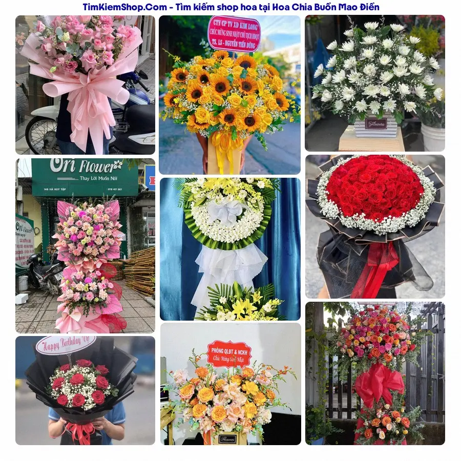 Tiệm Hoa Nhà Gạo - Tiệm Hoa Xã Mao Điền