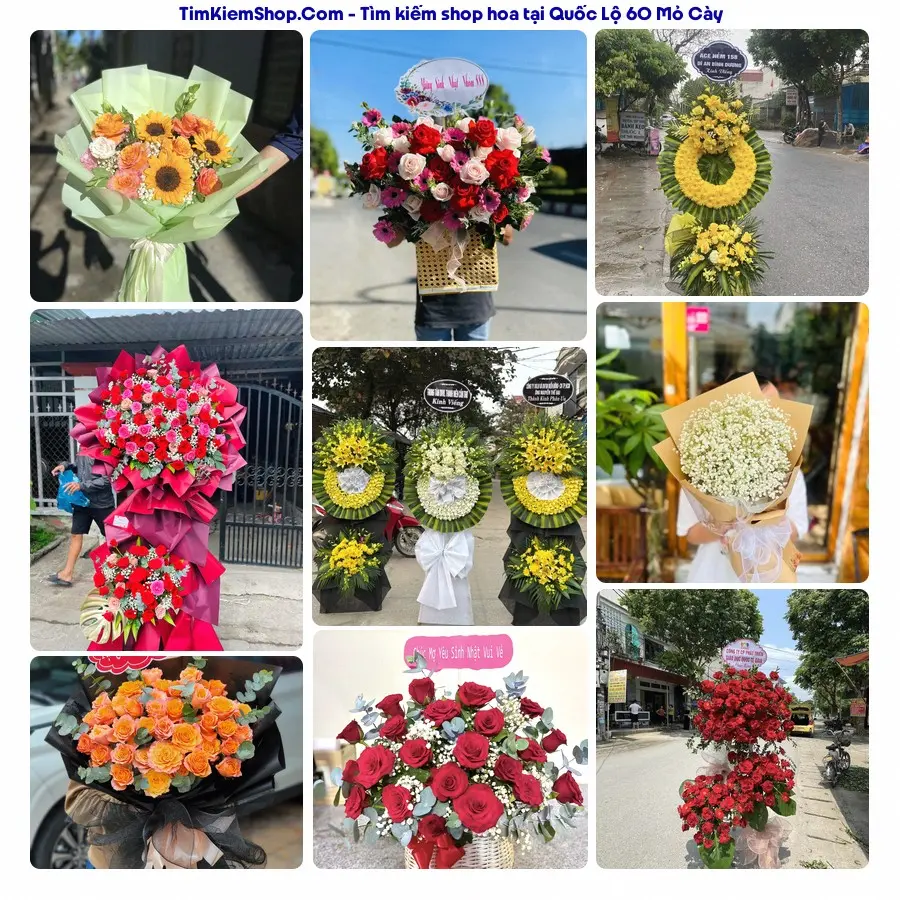 Tiệm Hoa Nhà Gạo - Tiệm Hoa Xã Mỏ Cày