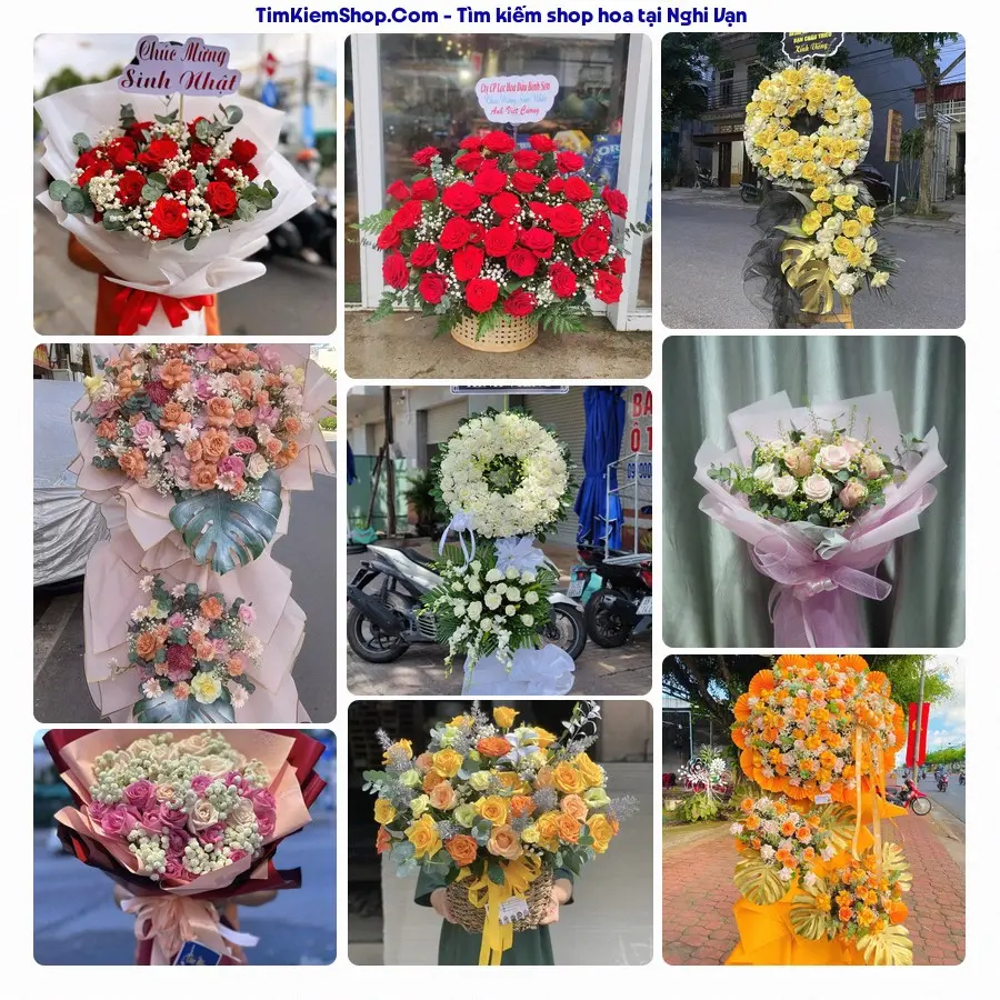 Tiệm Hoa Nhà Gạo - Tiệm Hoa Xã Nghi Lộc
