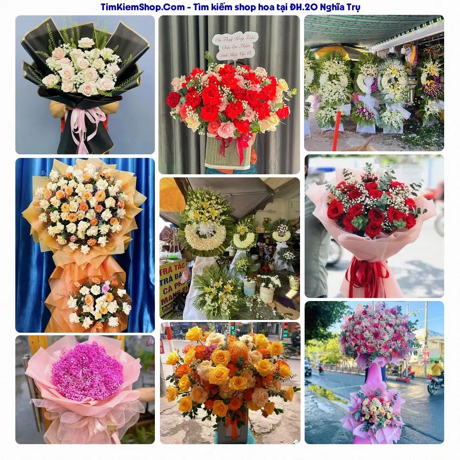 Tiệm Hoa Nhà Gạo - Tiệm Hoa Xã Nghĩa Trụ