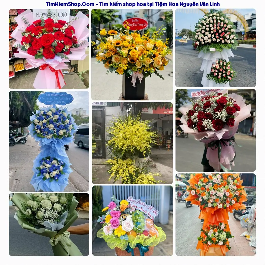 Tiệm Hoa Nhà Gạo - Tiệm Hoa Xã Nguyễn Văn Linh
