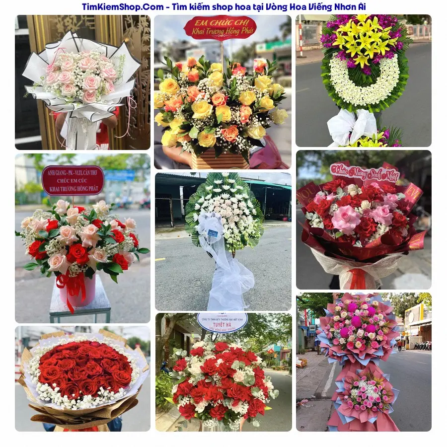 Tiệm Hoa Nhà Gạo - Tiệm Hoa Xã Nhơn Ái