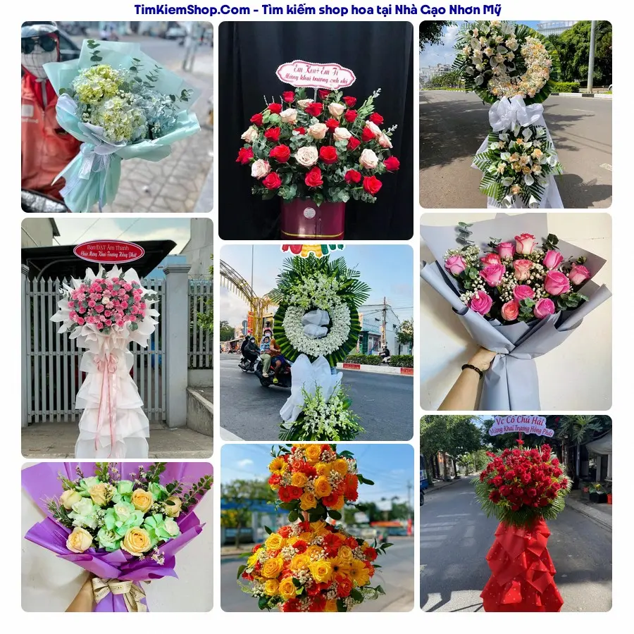 Tiệm Hoa Nhà Gạo - Tiệm Hoa Xã Nhơn Mỹ