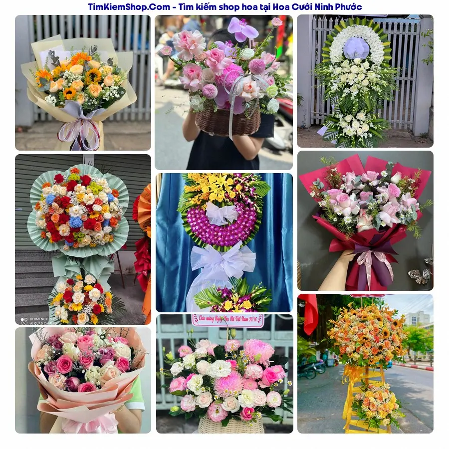 Tiệm Hoa Nhà Gạo - Tiệm Hoa Xã Ninh Phước