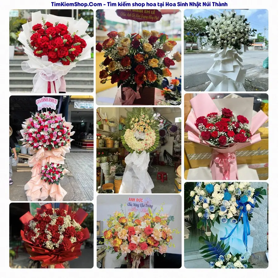 Tiệm Hoa Nhà Gạo - Tiệm Hoa Xã Núi Thành