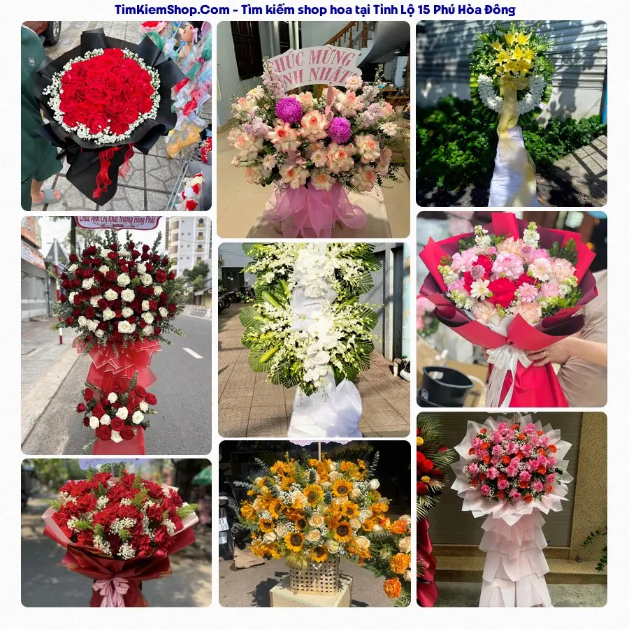 Tiệm Hoa Nhà Gạo - Tiệm Hoa Xã Phú Hòa Đông