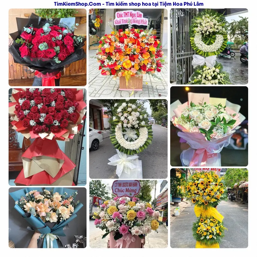 Tiệm Hoa Nhà Gạo - Tiệm Hoa Xã Phú Lâm